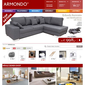 Ansicht vom ARMONDO.de Shop