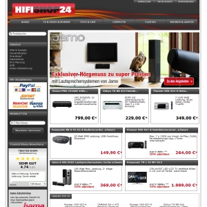 Ansicht vom HifiShop24.de Shop