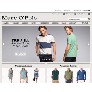 Ansicht vom marc-o-polo.de Shop