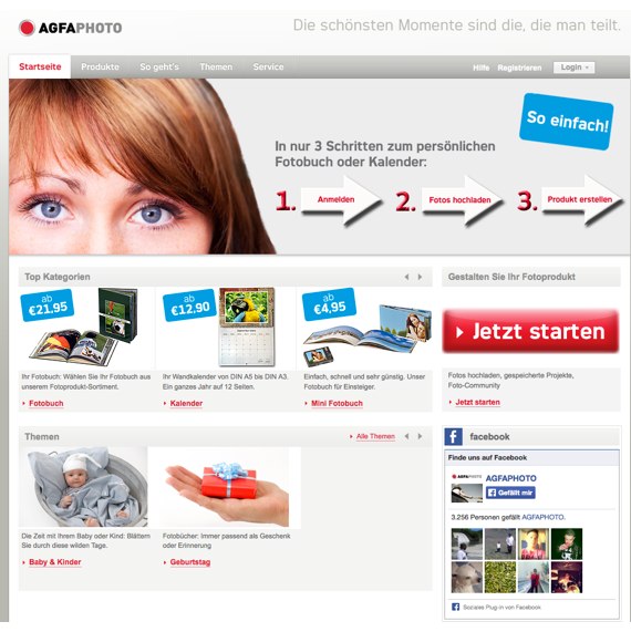 Die Webseite vom MyAGFAPHOTO.de Shop