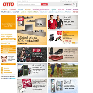 Ansicht vom OTTO.de Shop
