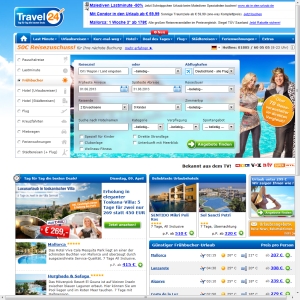 Ansicht vom Travel24.com Shop
